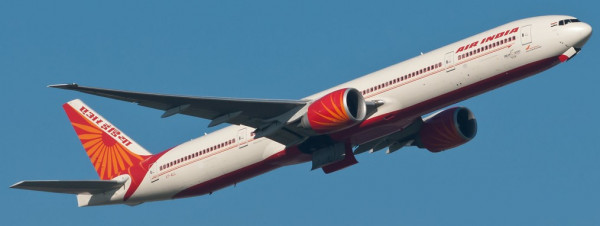 bolsagage size air india
