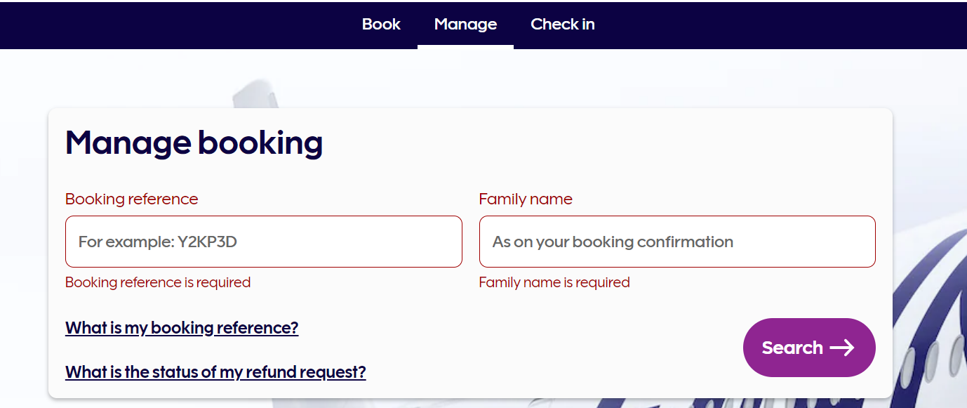 Finnair booking details