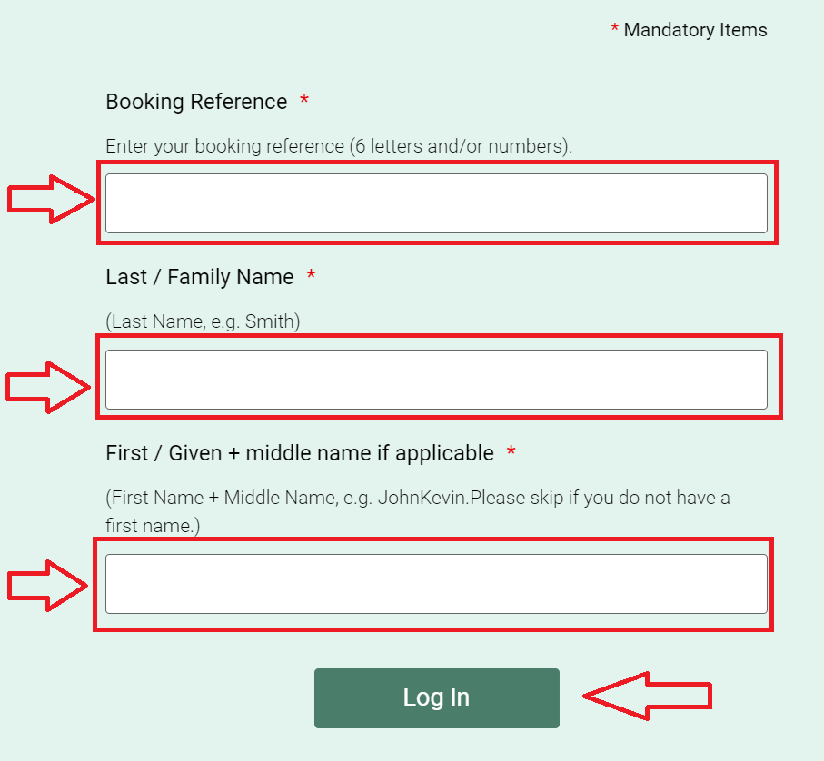 eva air confirmation and last name