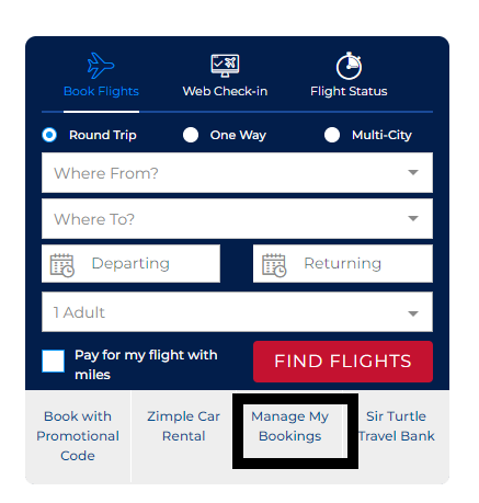 Cayman Airways destination chosen window